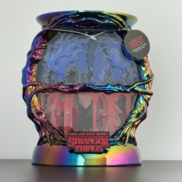 Bath & Body Works Stranger Things Light-up The Upside Down 3-Wick Candle Holder - Picture 4 of 16